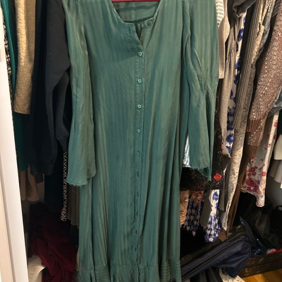 The frock nyc boheme emerald dress - Picture 4 of 4
